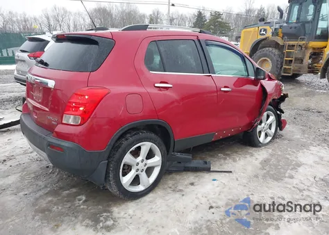 2015 Chevrolet Trax Ltz z USA, uszkodzony, nr VIN KL7CJTSB5FB217449